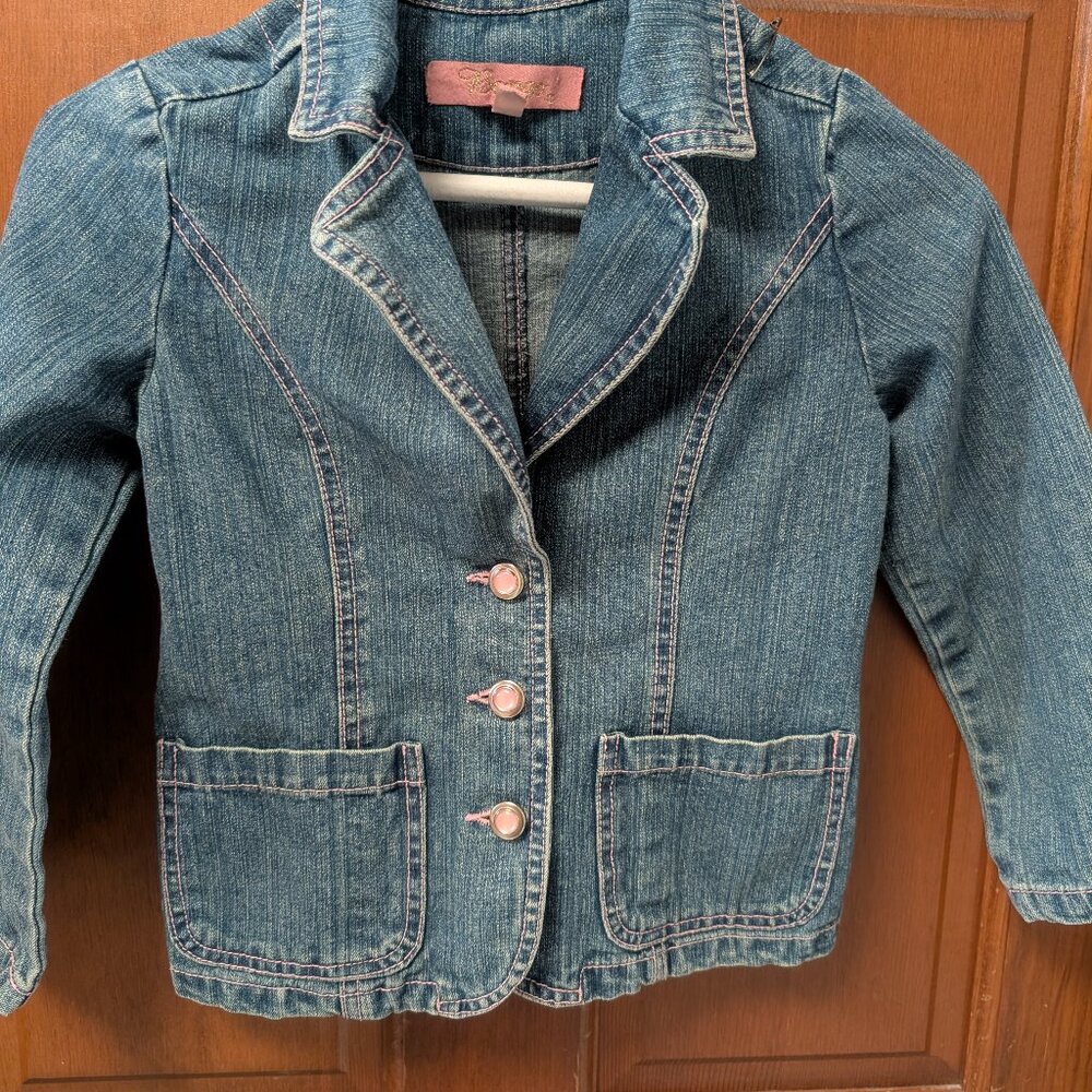 Girls Vintage Denim Jacket, size 5